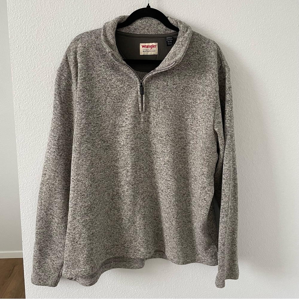 wrangler quarter zip